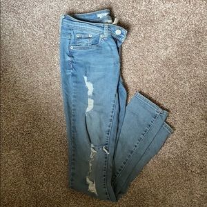 Mossimo Ripped Skinny Jeans